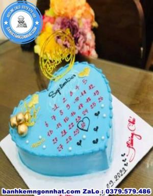 Bánh Kem Cuốn Lịch 04